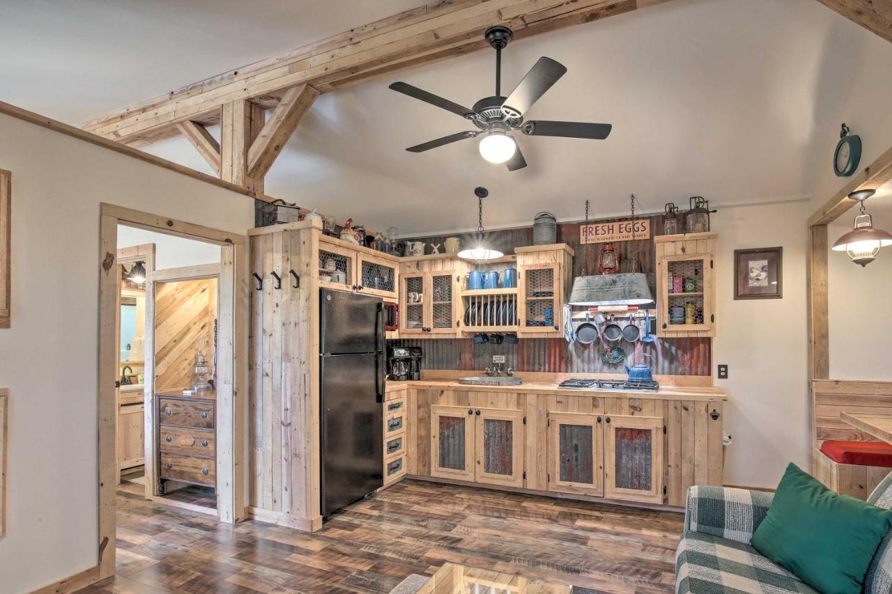 Kerrville Converted Barn Tiny Home With Kayaks! Extérieur photo