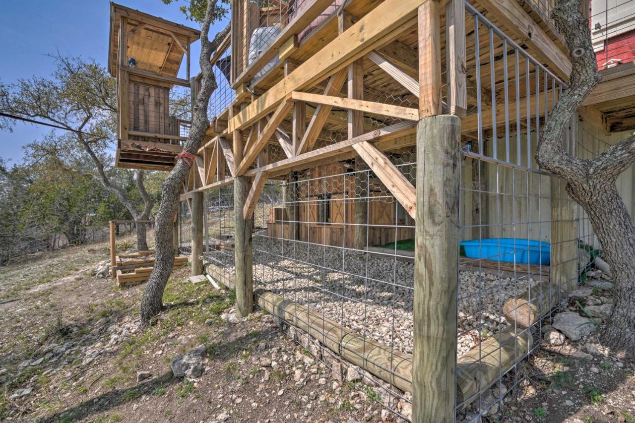 Kerrville Converted Barn Tiny Home With Kayaks! Extérieur photo