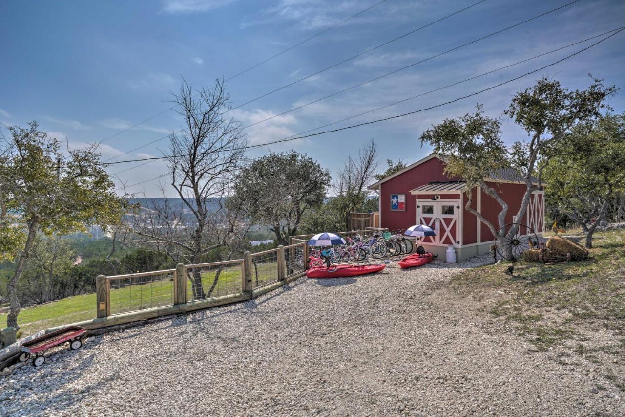 Kerrville Converted Barn Tiny Home With Kayaks! Extérieur photo