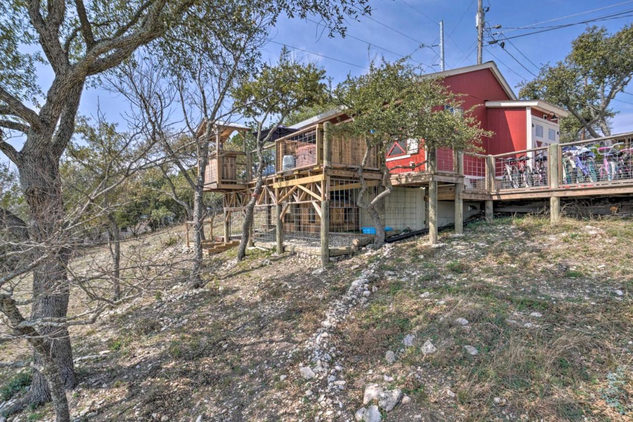 Kerrville Converted Barn Tiny Home With Kayaks! Extérieur photo
